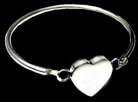 PHOTO HEART BANGLE